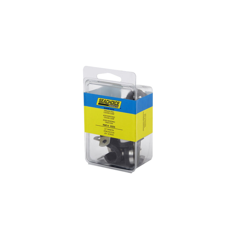 Seachoice Stainless Steel Cushion Cable Clamp, 1/2 In.