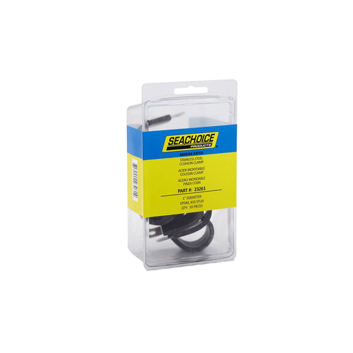 Seachoice Stainless Steel Cable Clamps, 1 In., EPDM