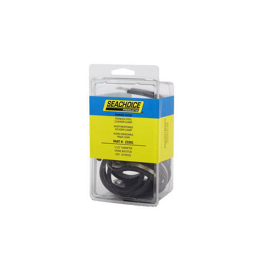 Seachoice Stainless Steel Cable Clamps, 1-1/2 In., EPDM