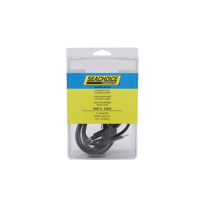 Seachoice Stainless Steel Cushion Cable Clamp, 2 In.