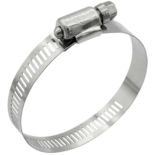 Seachoice 23386 Stainless-Steel Marine Hose Clamps, 1/2" Band, Size #16, 10/Bx