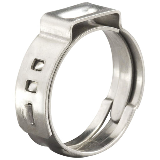 Seachoice 23444 Stainless-Steel Pinch Hose Clamps, 9/16" / 14.5mm OD - Bag of 10