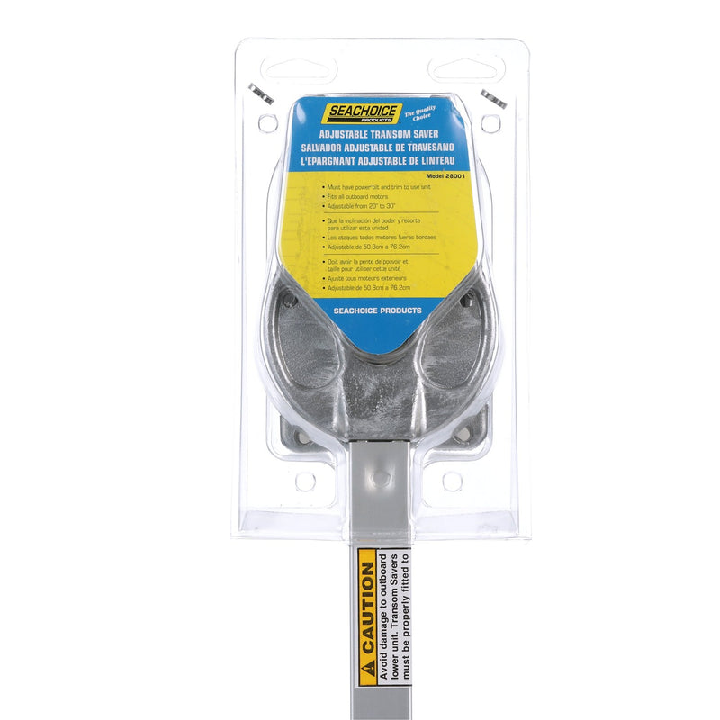 Seachoice Adjustable Transom Saver for Outboard Motors, 20-30 In.