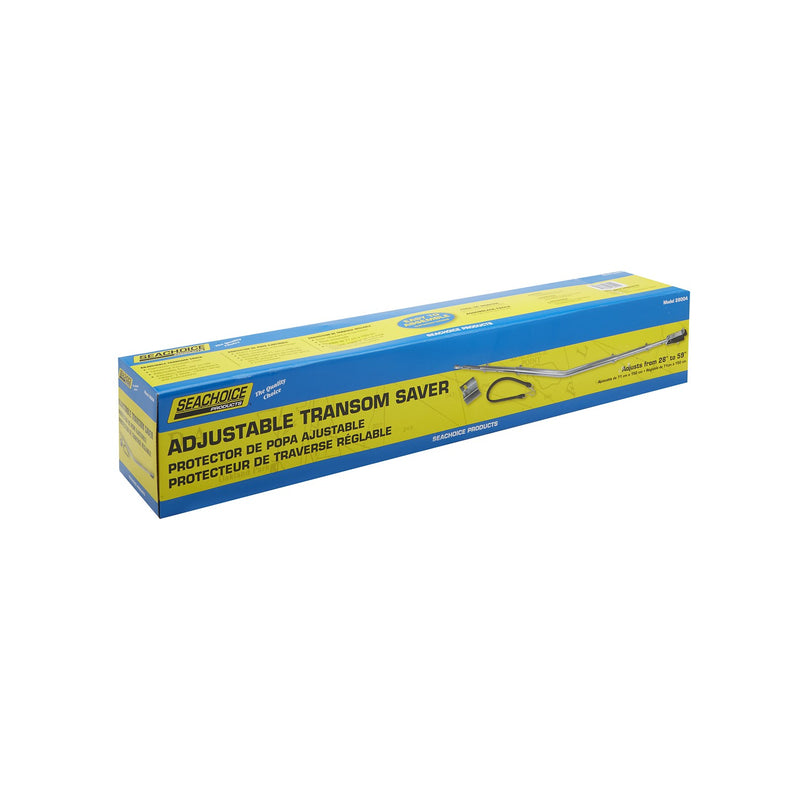 Seachoice Adjustable Transom Saver, Angled, 28-59 In.