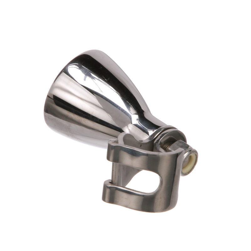 Seachoice 28491 Large Stainless Steel Turning Knob, Fits Destroyer Wheels, Black Plastic Knob Cap
