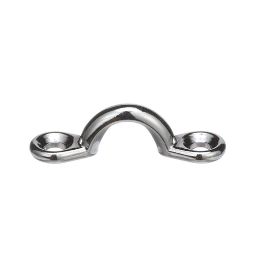 Seachoice Multi-Purpose Chrome-Plated Zinc 3/8 in. Eye Straps, Set of 4