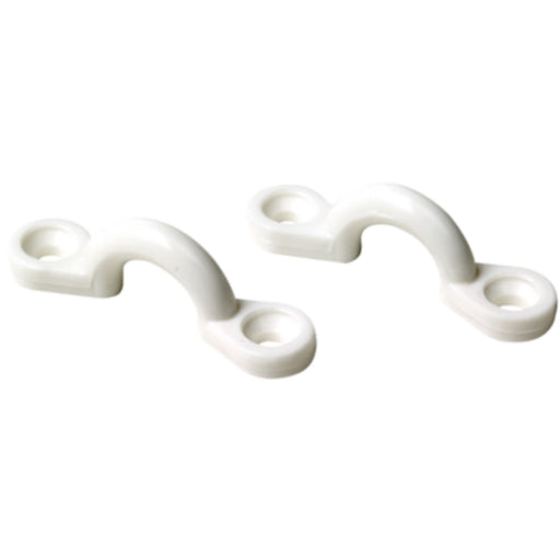 White Nylon Eye Strap, 4/Card