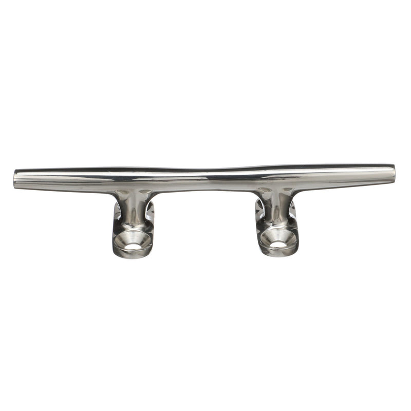 Seachoice 316 Stainless Steel Hollow Base Yacht Cleat, 10 In. Long