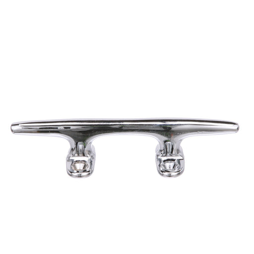 Seachoice Hollow Base Yacht Cleat, Chrome-Plated Cast Brass, 5-1/2 In. Long