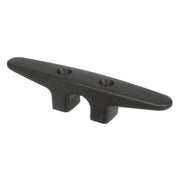 Seachoice Plastic Open Base 6 In. Boat Dock and Anchor Line Cleat w/ Black Finish