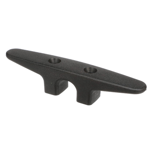 Seachoice Plastic Open Base 6 In. Boat Dock and Anchor Line Cleat w/ Black Finish
