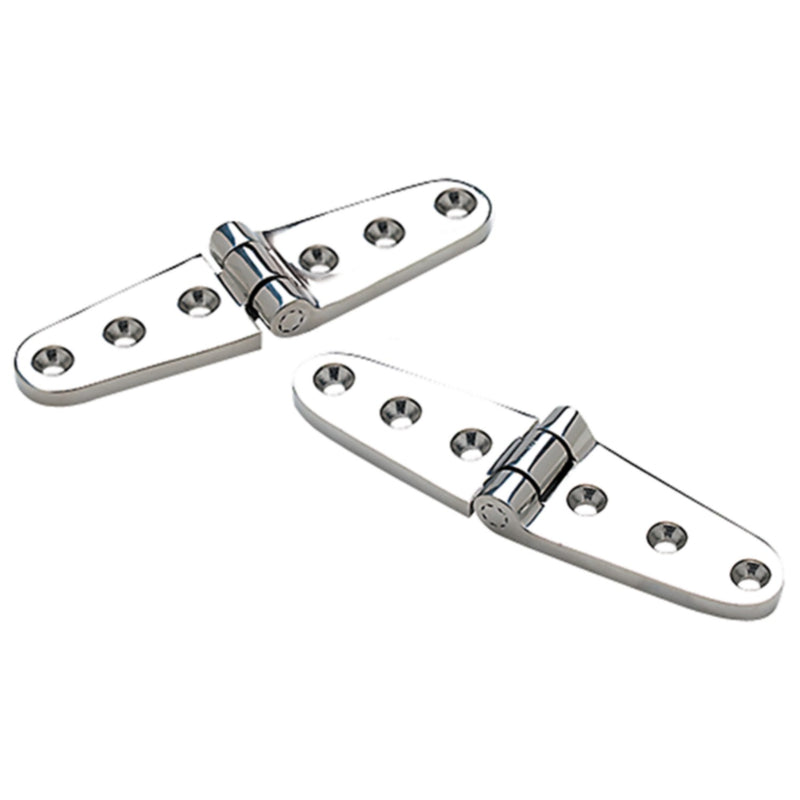 Seachoice 33811 Stainless Steel Strap Hinges (1 Pair Per Pack)