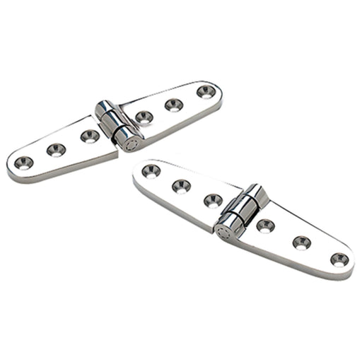 Seachoice 33811 Stainless Steel Strap Hinges (1 Pair Per Pack)