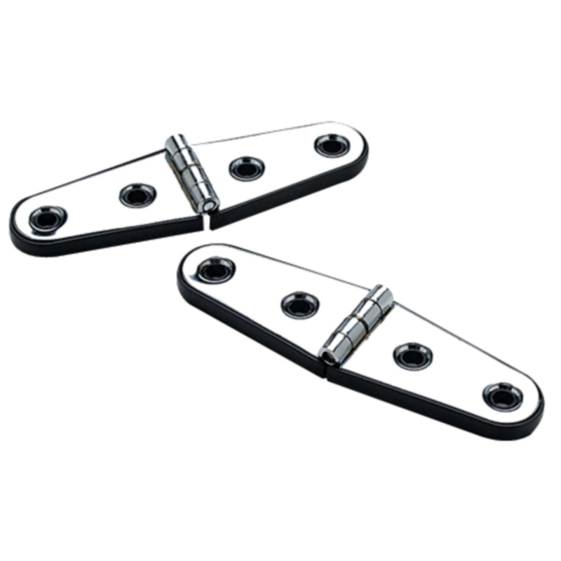 Seachoice 33851 Stainless Steel Strap Hinges With Base 4" x 1-1/16" (1 Pair Per Pack)