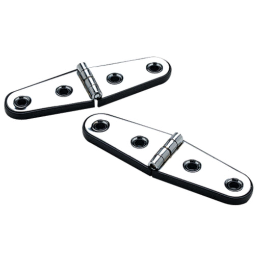 Seachoice 33851 Stainless Steel Strap Hinges With Base 4" x 1-1/16" (1 Pair Per Pack)