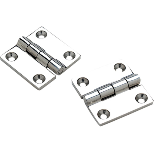 Seachoice 33911 Butt Hinge, 316 Stainless Steel, 2 in x 2 in, Pack of 2