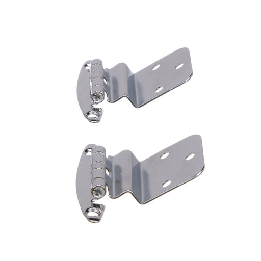 Seachoice Inset Hinges w/ 3/8 in. Inset, Chrome-Plated Brass, 2-3/4 in. X 2-1/8 in., Pack of 2
