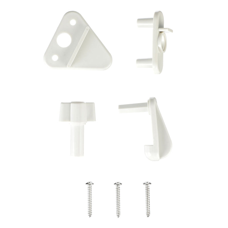 Seachoice Pontoon Gate Latch Replacement Kit, Fits 1-1.25 In. Square Frames, Includes Hardware