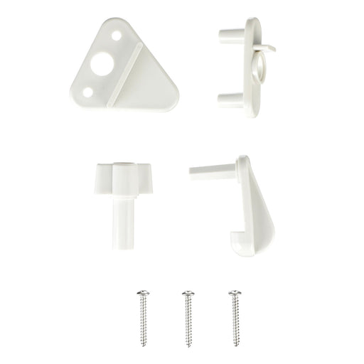 Seachoice Pontoon Gate Latch Replacement Kit, Fits 1-1.25 In. Square Frames, Includes Hardware