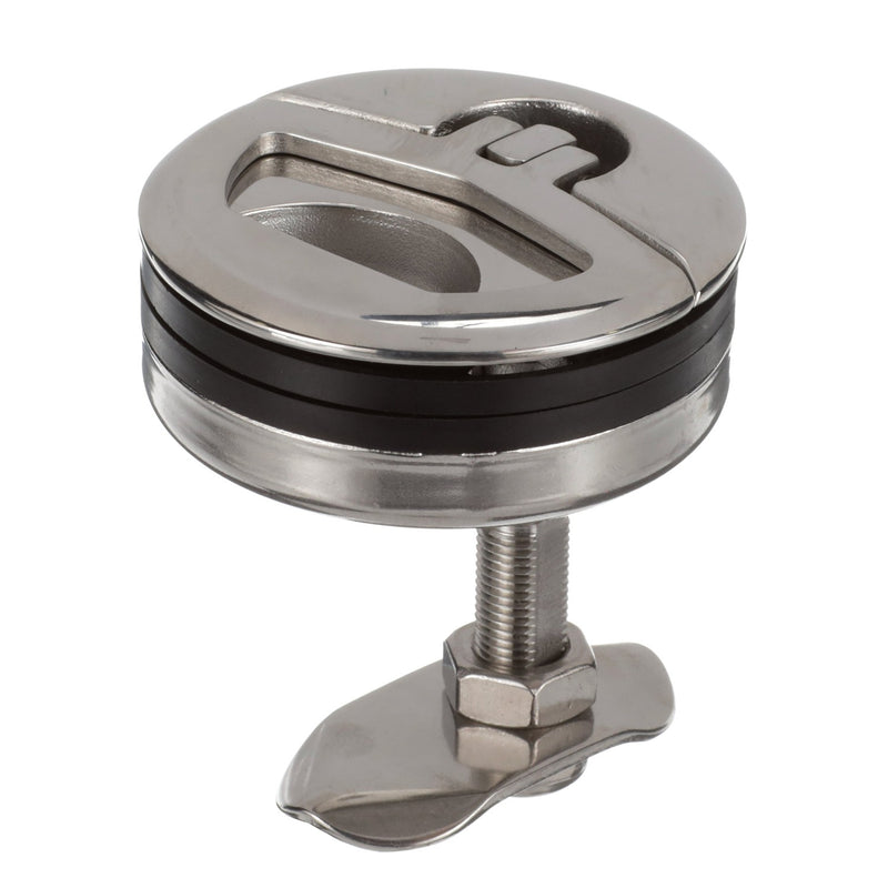 Seachoice Non-Locking Grand Compression Latch, 316 Stainless Steel, Square 2-1/2 in., Watertight