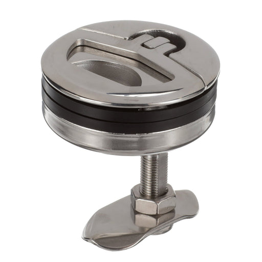 Seachoice Non-Locking Grand Compression Latch, 316 Stainless Steel, Square 2-1/2 in., Watertight