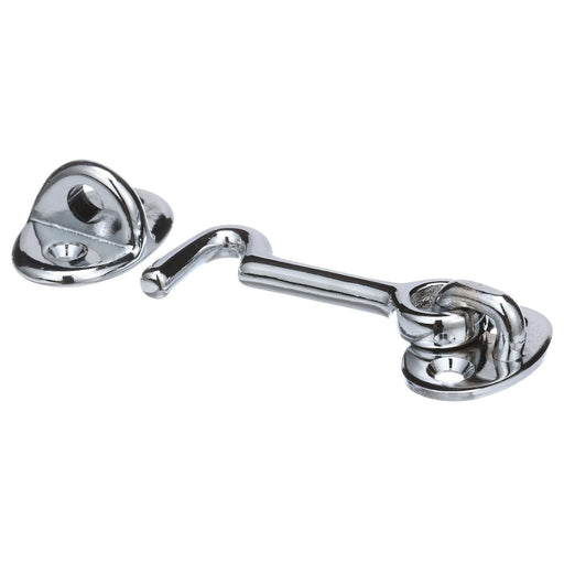 Seachoice Chrome-Plated Cast Brass 2 in. Marine Cabin Door Hook w/ #6 Fastener