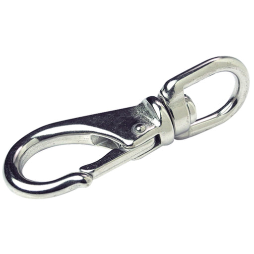 Seachoice Heavy Duty Swivel Eye Snap, Size #1, 3-3/8 in. Long, 5/8 in. ID Eye, 400 Lb. Break Strength