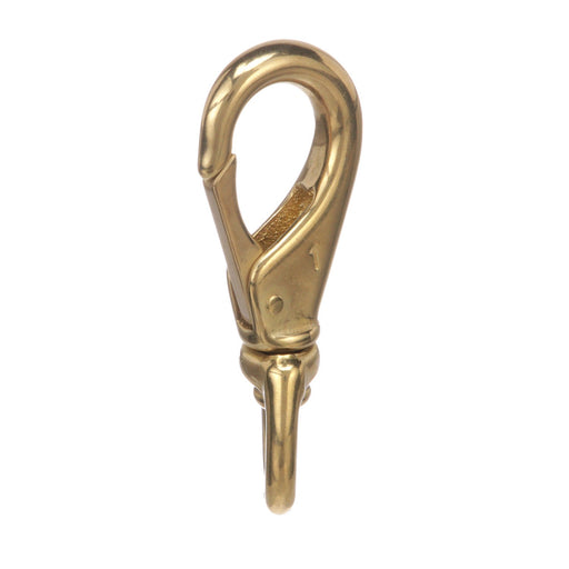 Seachoice Swivel Eye Snap, Cast Brass, Size #3, 4-1/2 In. Long, 3/4 In. ID Eye