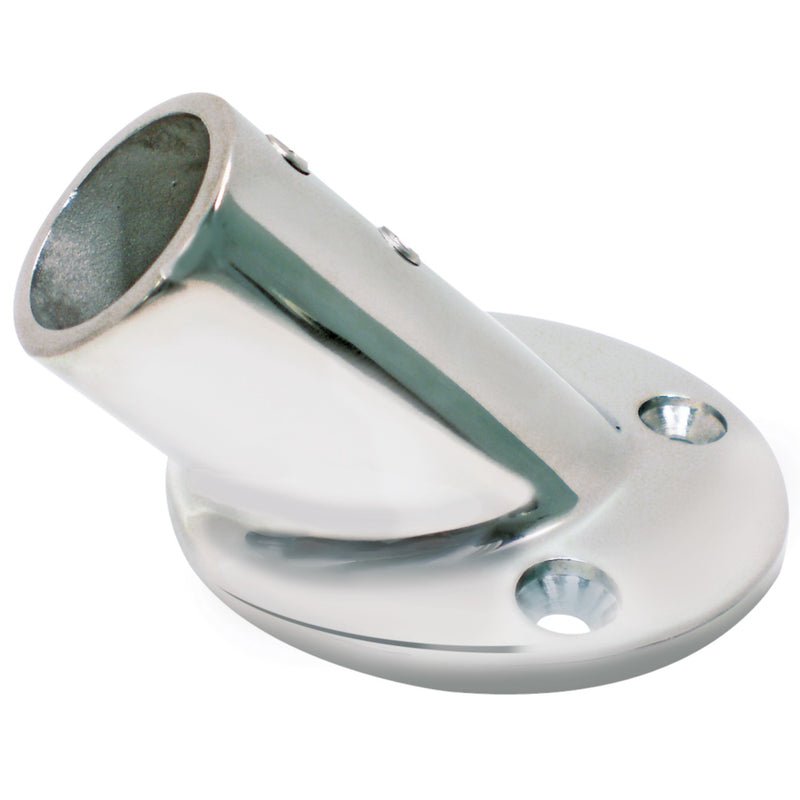 Seachoice Round Base Rail Fitting For 7/8" OD Tubing