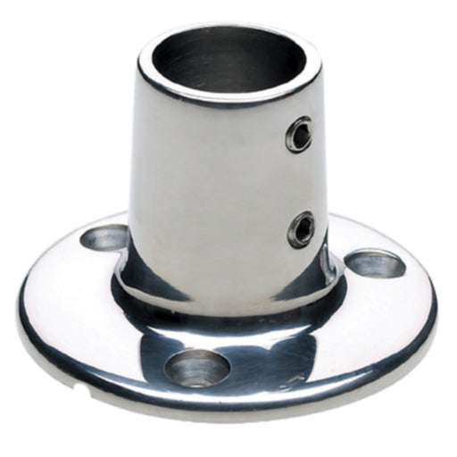 Seachoice Round Base Rail Fitting For 7/8" OD Tubing