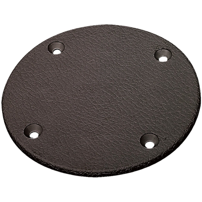 Seachoice 39611 Polypropylene Cover Plate Black, OD: 5-5/8"