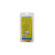 Seachoice Double-Braid Nylon Dock Line w/ Eye Splice, Pre-Shrunk, Heat Stabilized, 3/8 In. X 15 Ft., Yellow