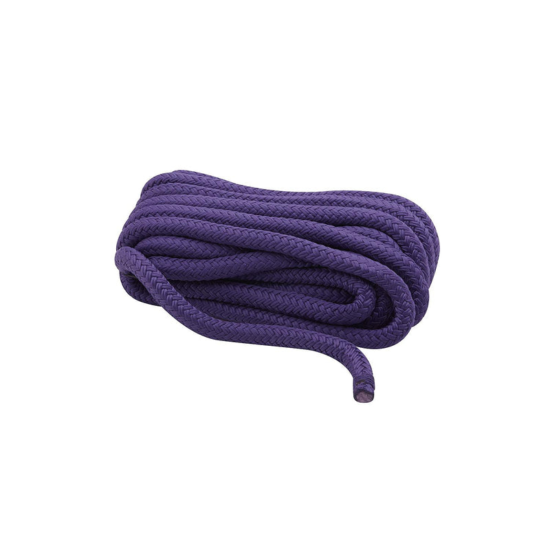 Seachoice Double-Braid Nylon Dock Line w/ Eye Splice, Pre-Shrunk, Heat Stabilized, 1/2 In. X 25 Ft., Purple