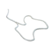 Seachoice Double-Braid Nylon Dock Line w/ Eye Splice, Pre-Shrunk, Heat Stabilized, 3/8 In. X 15 Ft., White