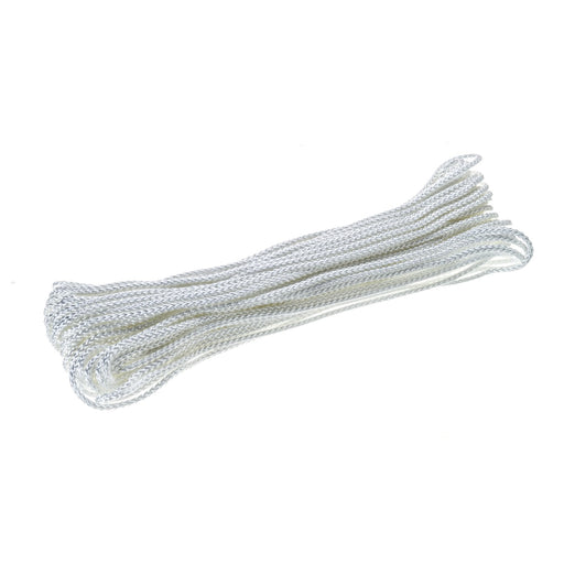 Seachoice Braided Utility Line Boat Rope, 1/8 In. X 100 Ft., White