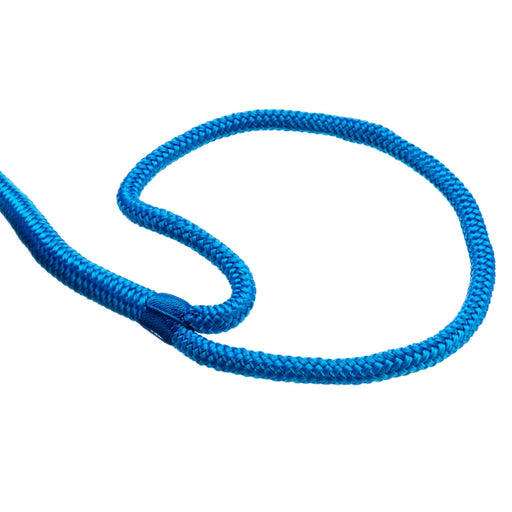 Seachoice Double-Braid Nylon Dock Line w/ Eye Splice, Pre-Shrunk, Heat Stabilized, 3/8 In. X 15 Ft., Blue