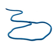 Seachoice Double-Braid Nylon Dock Line w/ Eye Splice, Pre-Shrunk, Heat Stabilized, 3/8 In. X 25 Ft., Blue
