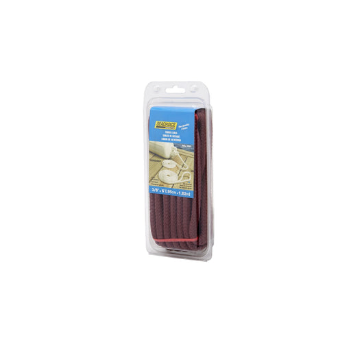 Seachoice Braided Bumper Fender Line, 3/8 in. X 6 Ft., Burgandy Red