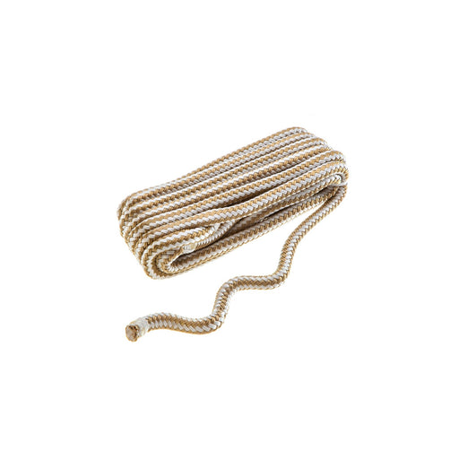 Seachoice Double-Braid Bumper Fender Line, 3/8 in. X 6 Ft., Gold/White