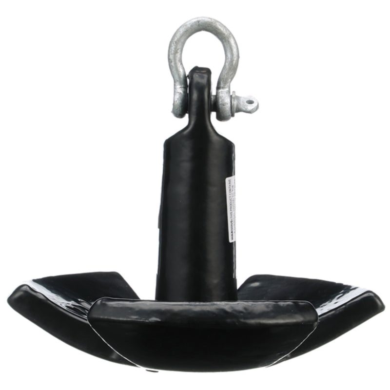 Seachoice River Anchor, Black Vinyl Coated Cast Iron, 30 Lbs.