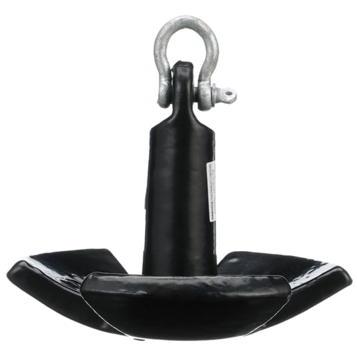 Seachoice River Anchor, Black Vinyl Coated Cast Iron, 30 Lbs.