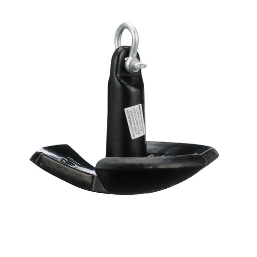 Seachoice River Anchor, Black Vinyl Coated Cast Iron, 15 Lbs.