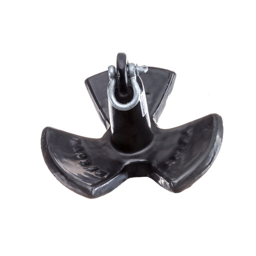 Seachoice River Anchor, Black Vinyl Coated Cast Iron, 20 Lbs.