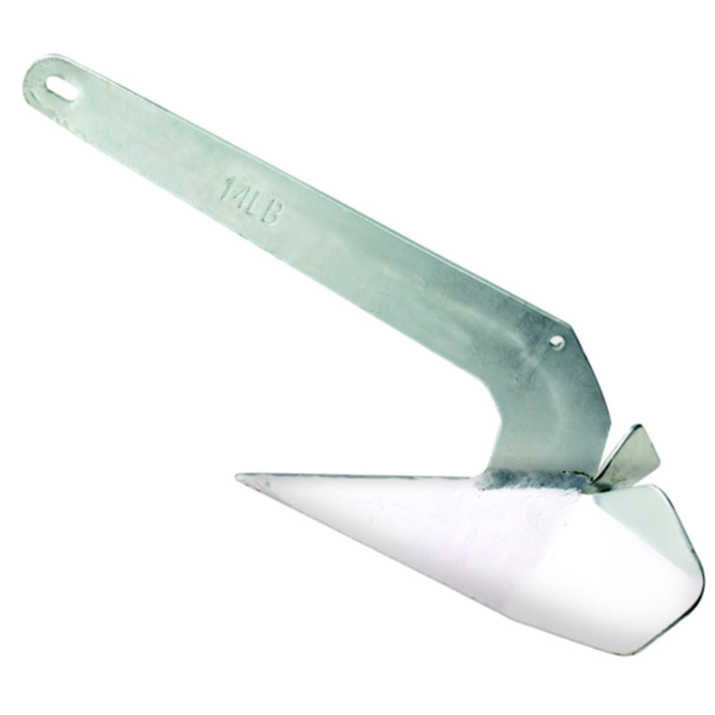 Seachoice Plow Boat Anchor, Hot-Dipped Galvanized, 35 lbs. for Boats 42-52 Ft.