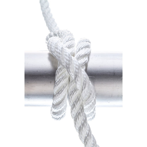 Seachoice High Quality Dock Rope for Boating - 3-Strand Twisted Nylon Dock Line, ⅜-Inch x 15 Feet, White