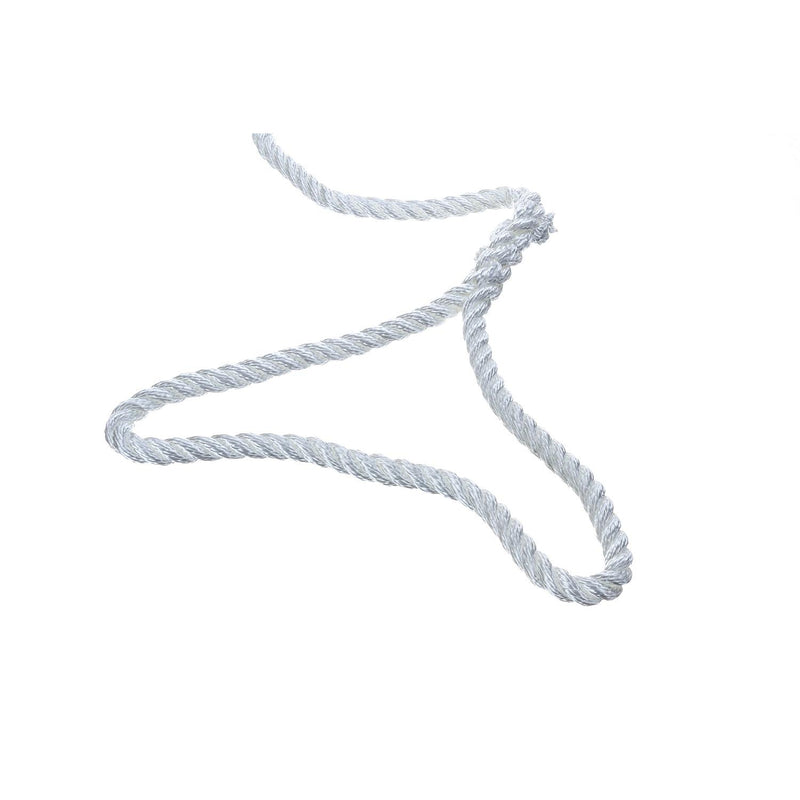 Seachoice High Quality Dock Rope for Boating - 3-Strand Twisted Nylon Dock Line, ⅜-Inch x 20 Feet, White