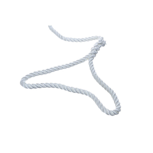 Seachoice High Quality Dock Rope for Boating - 3-Strand Twisted Nylon Dock Line, ⅜-Inch x 20 Feet, White