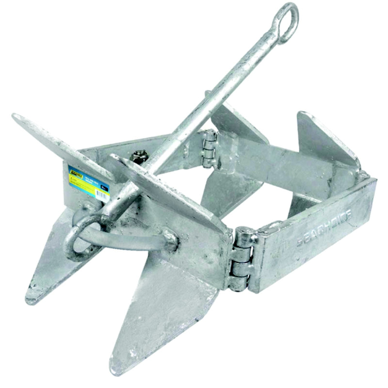 Seachoice Hot-Dipped Galvanized Steel, Fold-and-Hold Anchor, 13 Lbs.