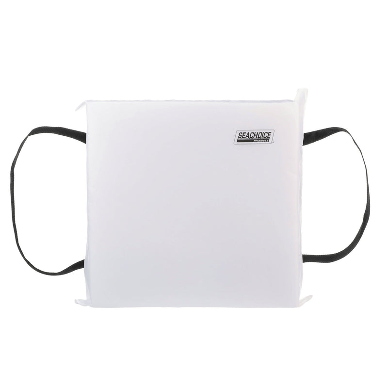 Seachoice Emergency Marine Foam Flotation Cushion, Square, 15 In. X 15 In., White