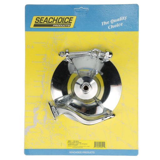 Seachoice Marine Fog Bell, 6 In. Diameter, Triple Chrome-Plated Cast Brass
